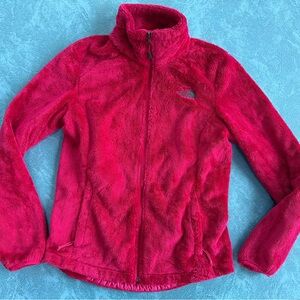 The North Face Osito Fuzzy Fleece Jacket - Bright Pink